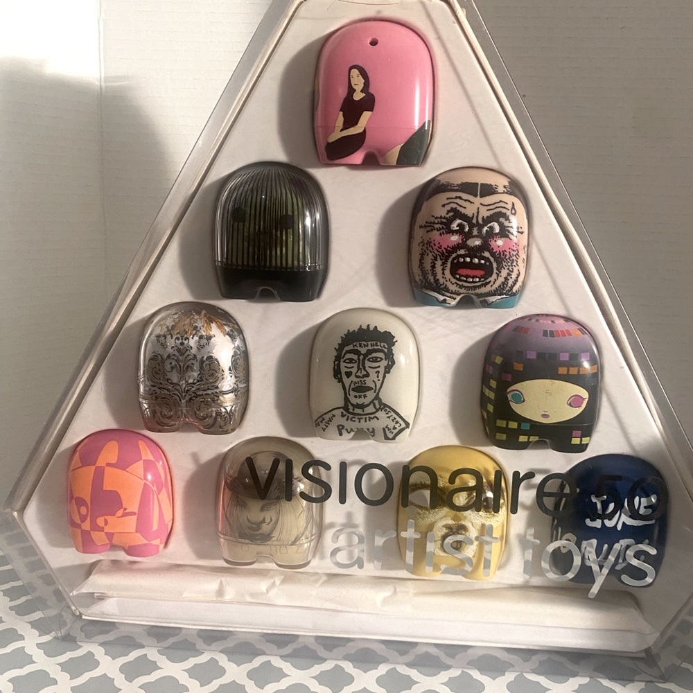 Visionaire 50 Artist Toys Nesting Dolls Set  *Limited Edition